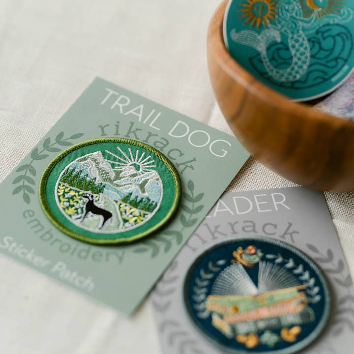 Rikrack - Wholesale Patch - Reader Embroidery Sticker Patch10