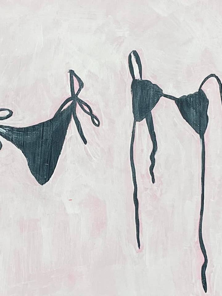 Lay Flat To Dry (Print) for wholesale by okay leni