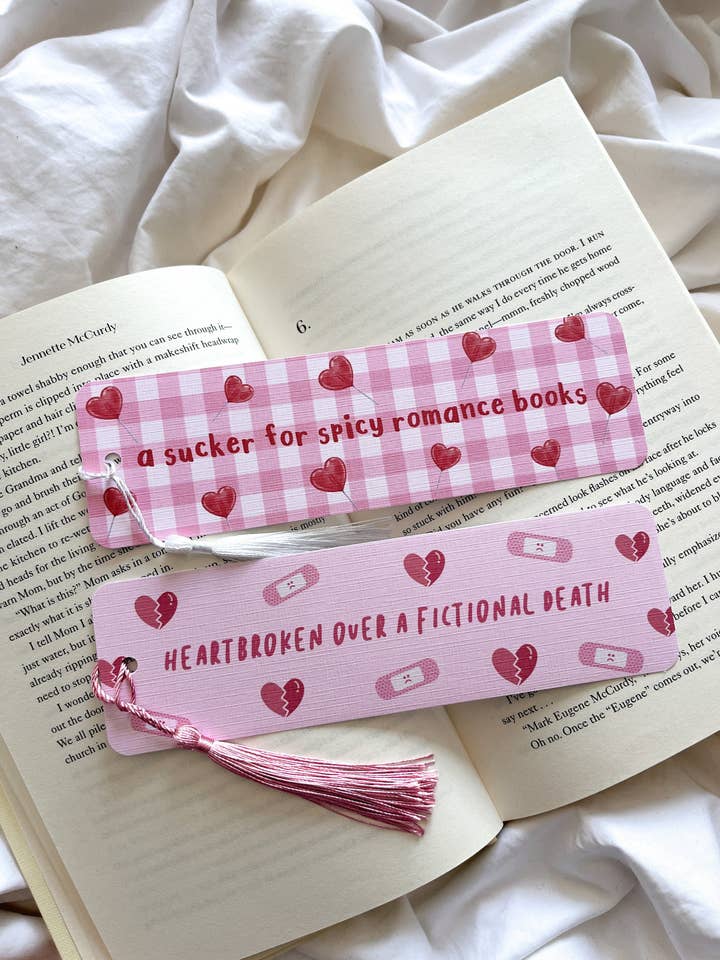 Romance Era Bookmark | Sucker For Spicy Romance for wholesale by Fleurs on Sunday