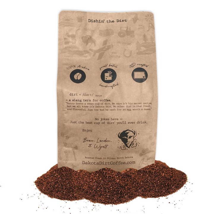 Dakota Dirt Coffee Company - Wholesale Ground Coffee - Medium Costa Rican Ground Coffee