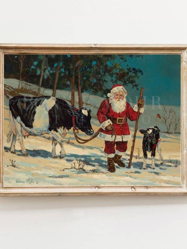 Santa's Lead for wholesale by Bonnie Mohr Studio