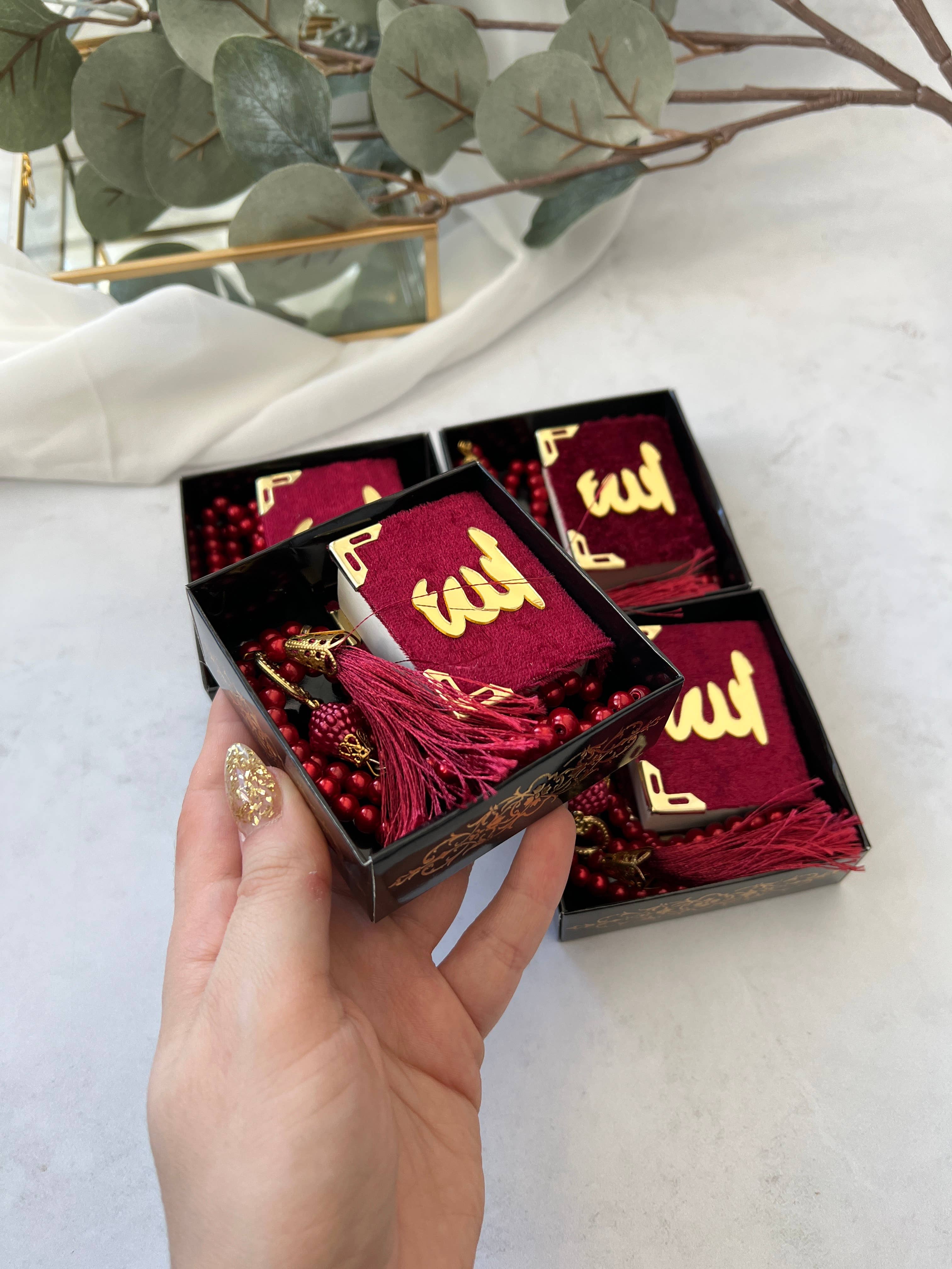 Uniq Favors - Wholesale Party Favor - Ramadancadeaus, Mini Koran geschenken, Eid Mubarek, Islamitische geschenkdoos7