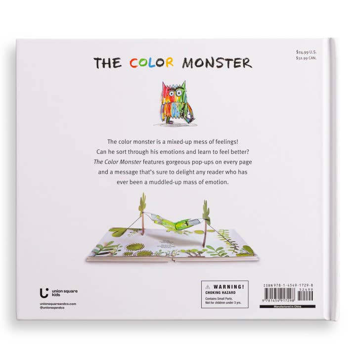 Hachette Book Group - Wholesale Book - Kids - The Color Monster
A Pop-Up Book of Feelings
By Anna Llenas