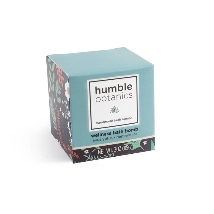Humble Organics - Wholesale Bath Bomb/Fizz - Wellness Bath Bomb Single1