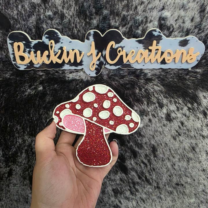 Buckin J Creations - Wholesale Car Freshener - Unisex - Shroom Car Air Freshener0
