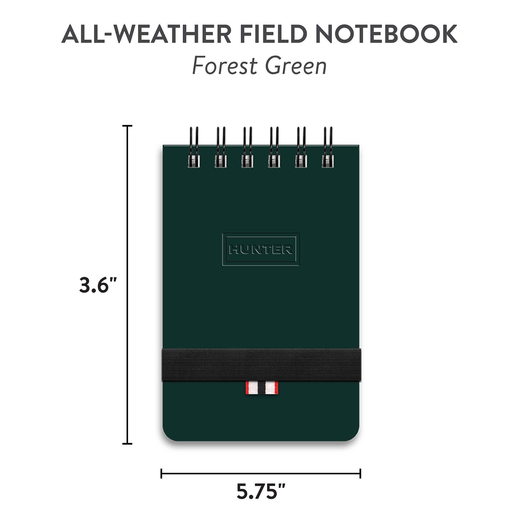 Studio Oh! - Wholesale Notebook - All-Weather Field Book Forest Green Hunter3