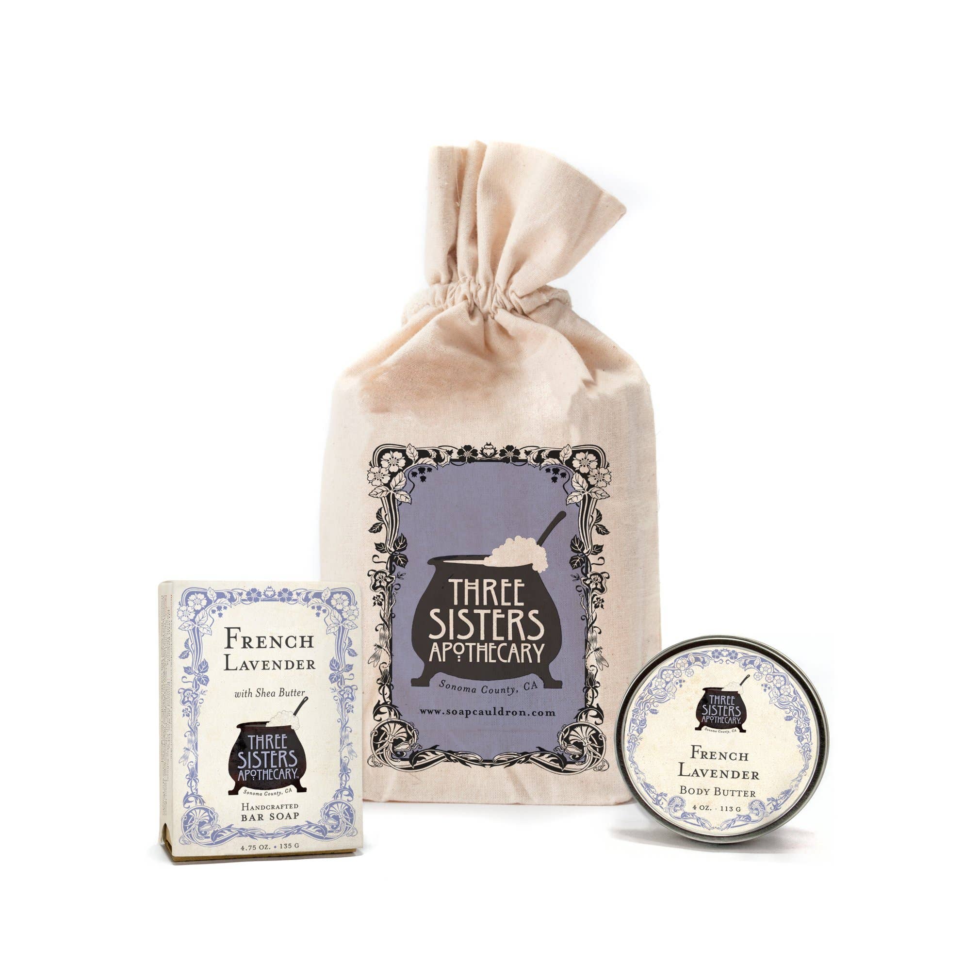 Soap Cauldron – wholesale Bad- och kroppsvårdsset – Muslin Presentset Tvål & Kroppssmör8