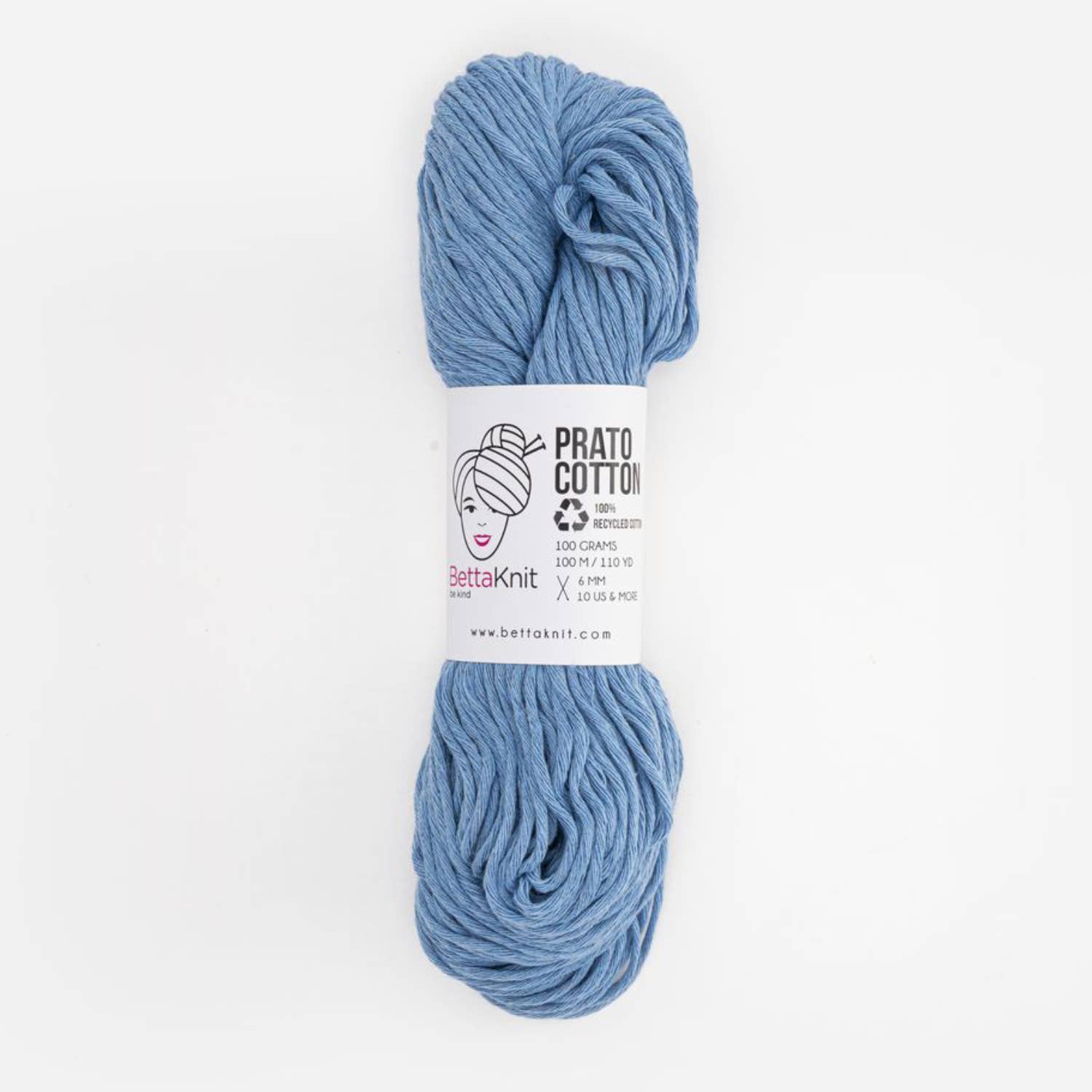 BettaKnit – wholesale Garn – Prato Cotton, bomull gjord av återvunnet avfall20