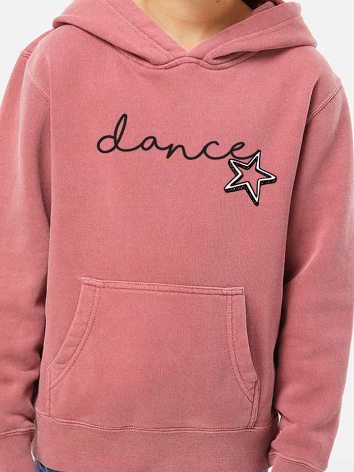 Dance Hoodie - Dark Rose for wholesale by Lucky Penny