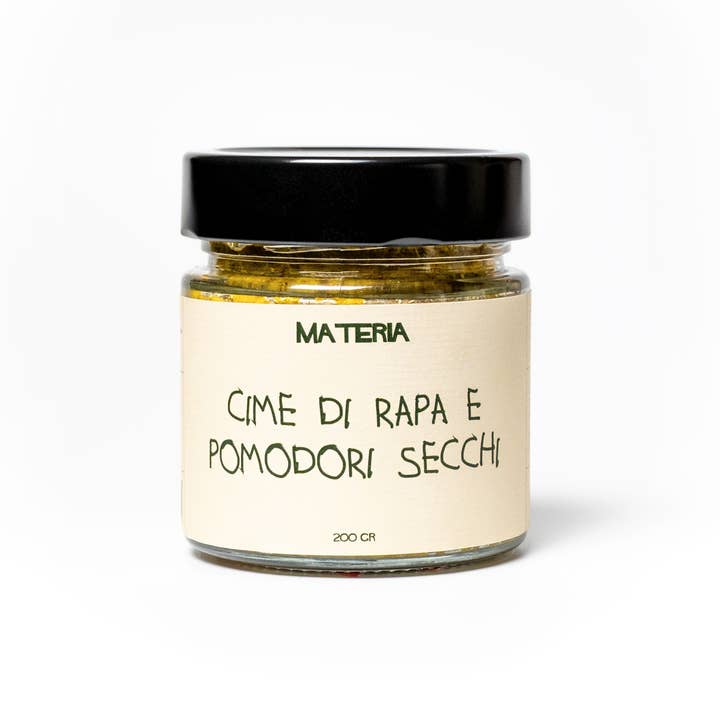 Crema di Cime di Rapa e Pomodori Secchi per la vendita all'ingrosso da parte di Materia