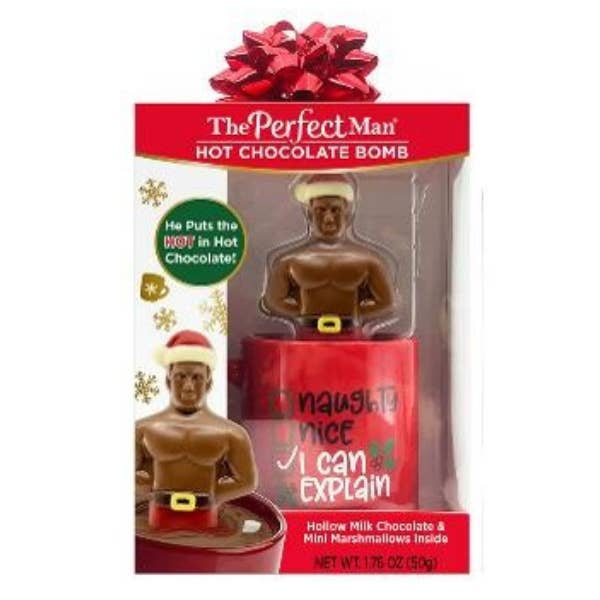 Perfect Man Cocoa Bomb & Mug Set, 6ct for wholesale by Grandpa Joe's Candy Shop