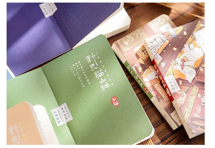 Gohobi （We cover U.S. import duties） - Wholesale Notebook - Gohobi Japanese Cat Magnetic Notebook, Monthly Planner, Study Notebook, Pocket Diary24