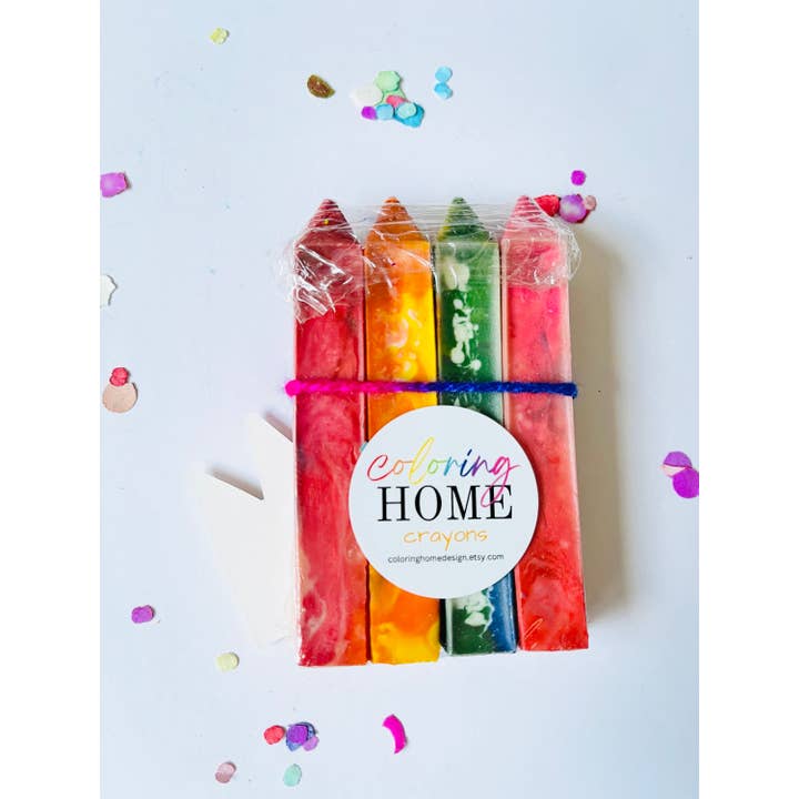 Coloring Home - Wholesale Crayons - Kids & Baby - Birthday Crayon Sticks - Pack of 42