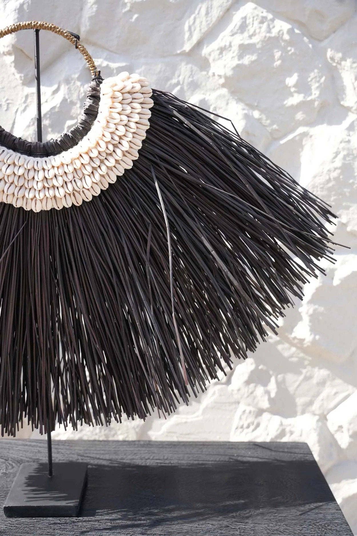 Bazar Bizar Living - Wholesale Decorative Tabletop Object - The Alang Cowrie on Stand2