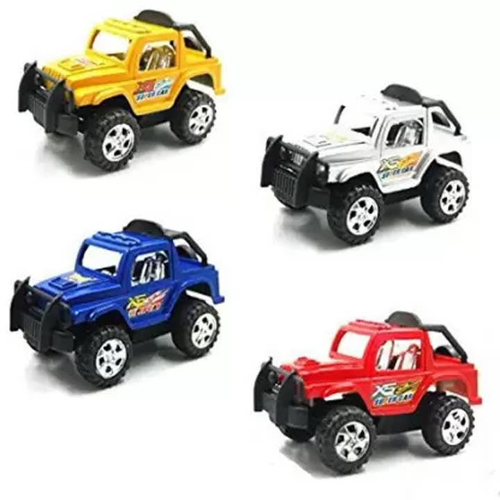 Jouet Monster Die Cast Car pour enfants - Assorti en vrac pour la vente par Label & Decore