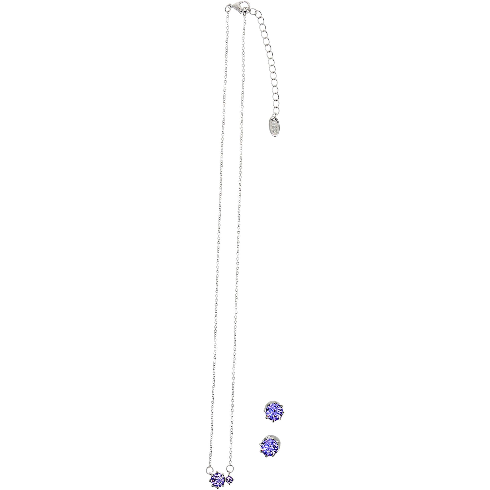 Pavilion - Vente Parures de bijoux - June Alexandrite - Coffret cadeau de bijoux en forme de pierre de naissance de 16,5 à 18,5 pouces3