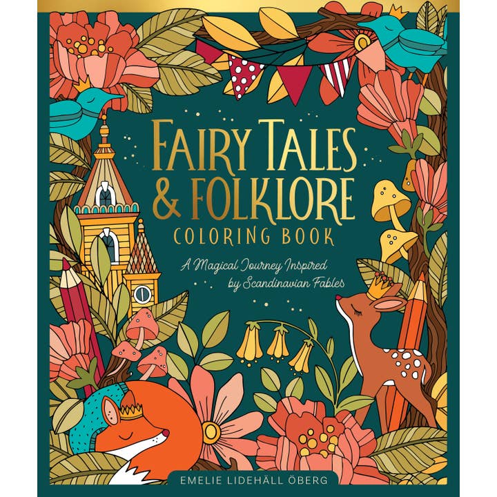 Schiffer Publishing - Vendita all'ingrosso Libro - Adulti - Libro da colorare di fiabe e folklore