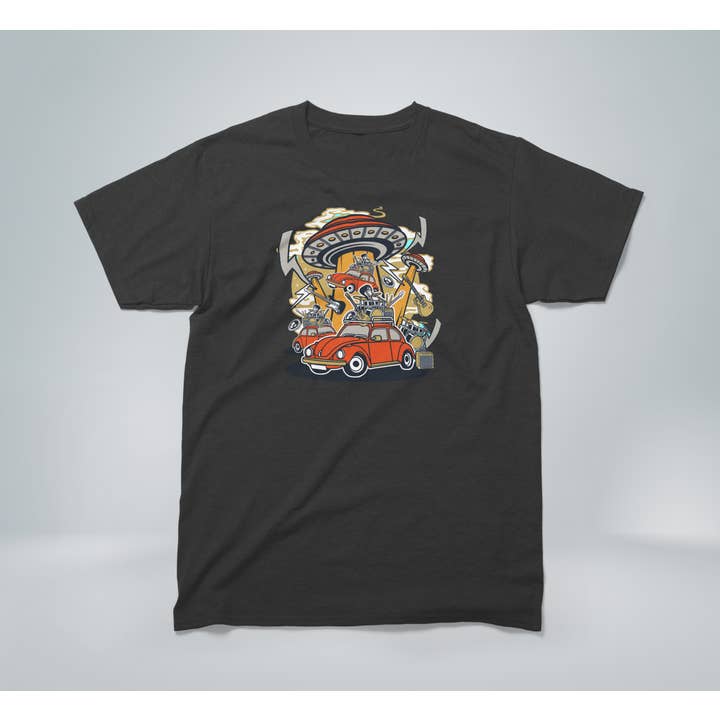 Zepplin 100% bomull Unisex Tees WHR336 för wholesale av ZEPPLIN