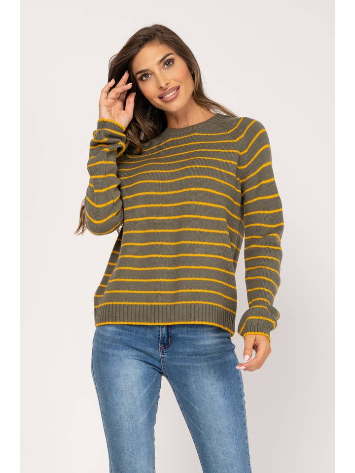 Peace & Love (CALAO IMPORT EXPORT S.L.) - Wholesale Knit Sweater - Women's - Jersey AR8139J1