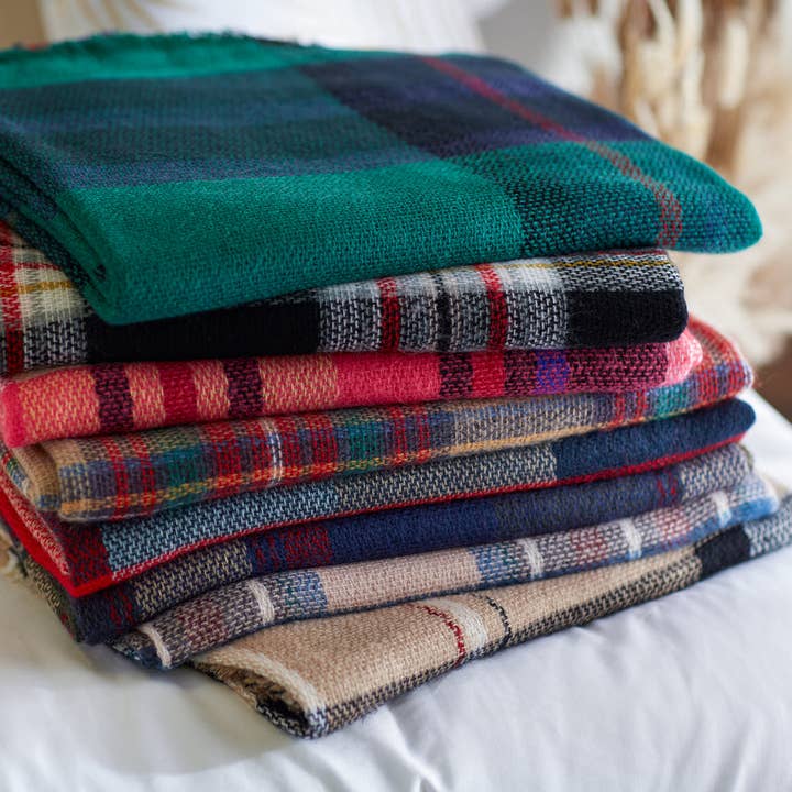 Hadley Wren - Wholesale Scarf - Women's - Berry Blanket Scarf
