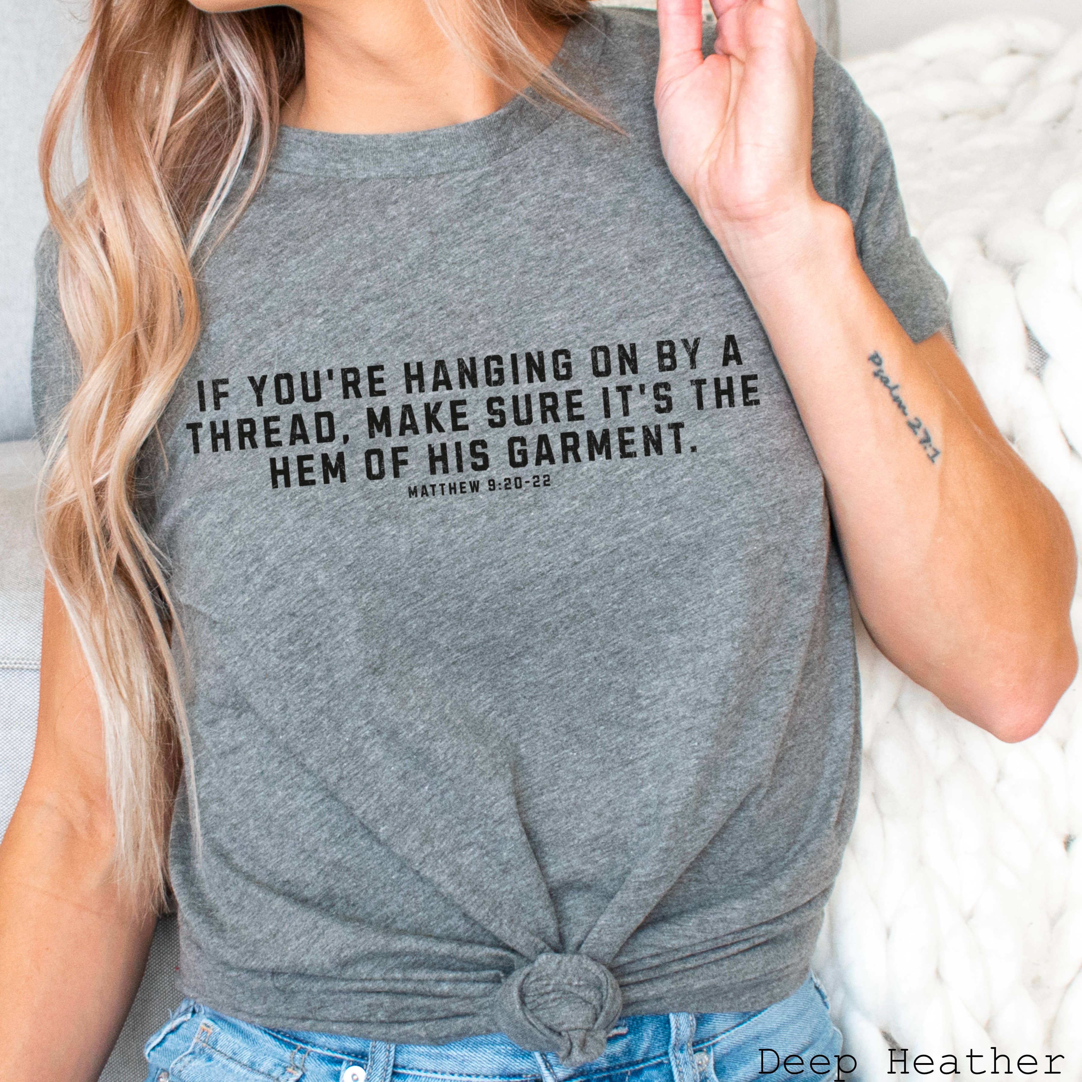 Shoppe SHC – wholesale T-shirt med logga - Dam – Om du hänger på en tråd T-shirt | Bella Canvas3