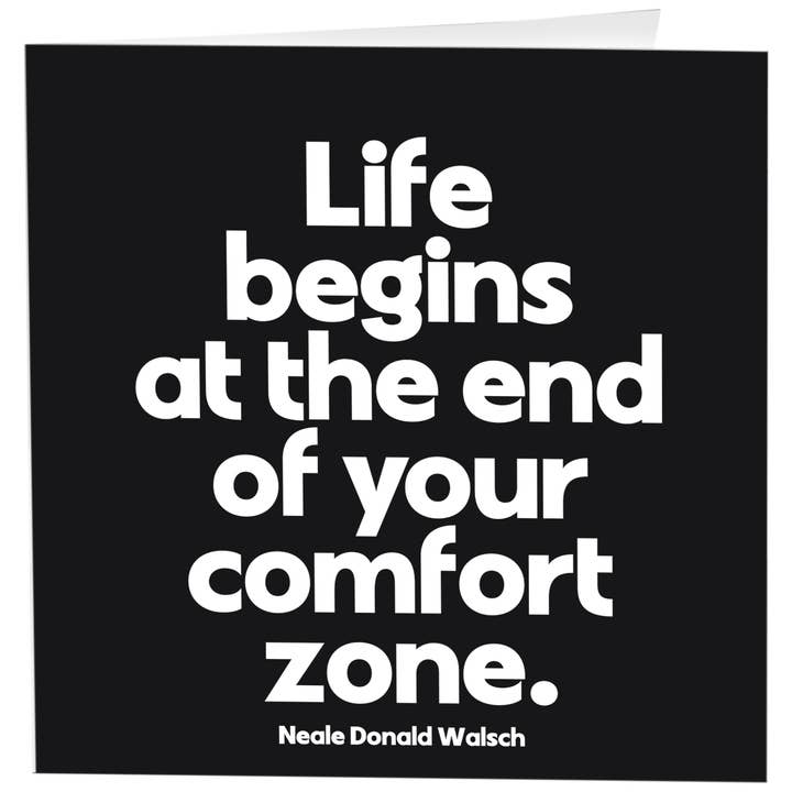 Cards - 226- Comfort Zone (Neale Donald Walsch) for wholesale by Quotable