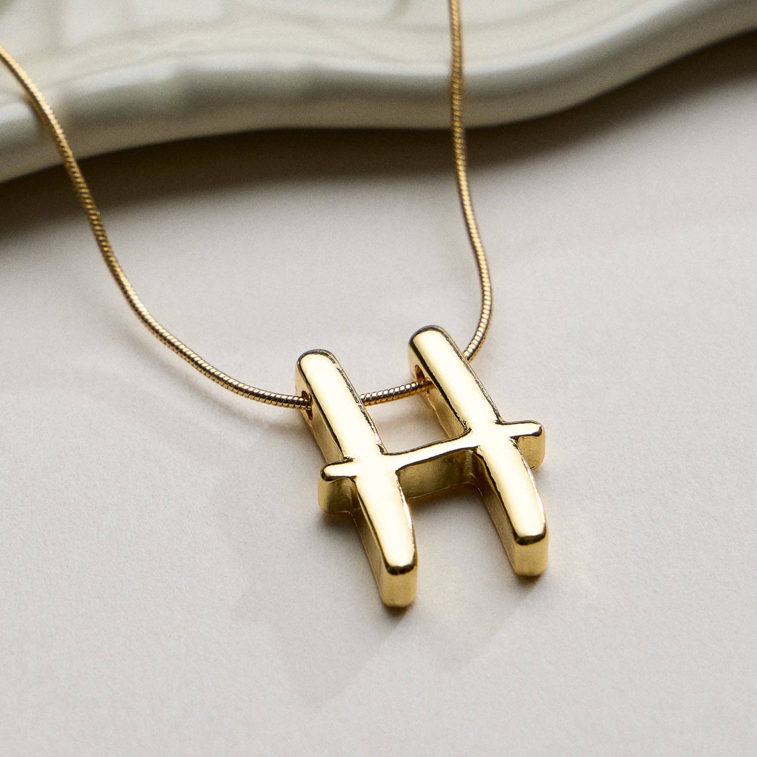 Frem - Wholesale Pendant/Charm Necklace - A Set of 16 Letters Gold Dipped Necklace – Gold & Silver Alphabet Charm Jewelry19