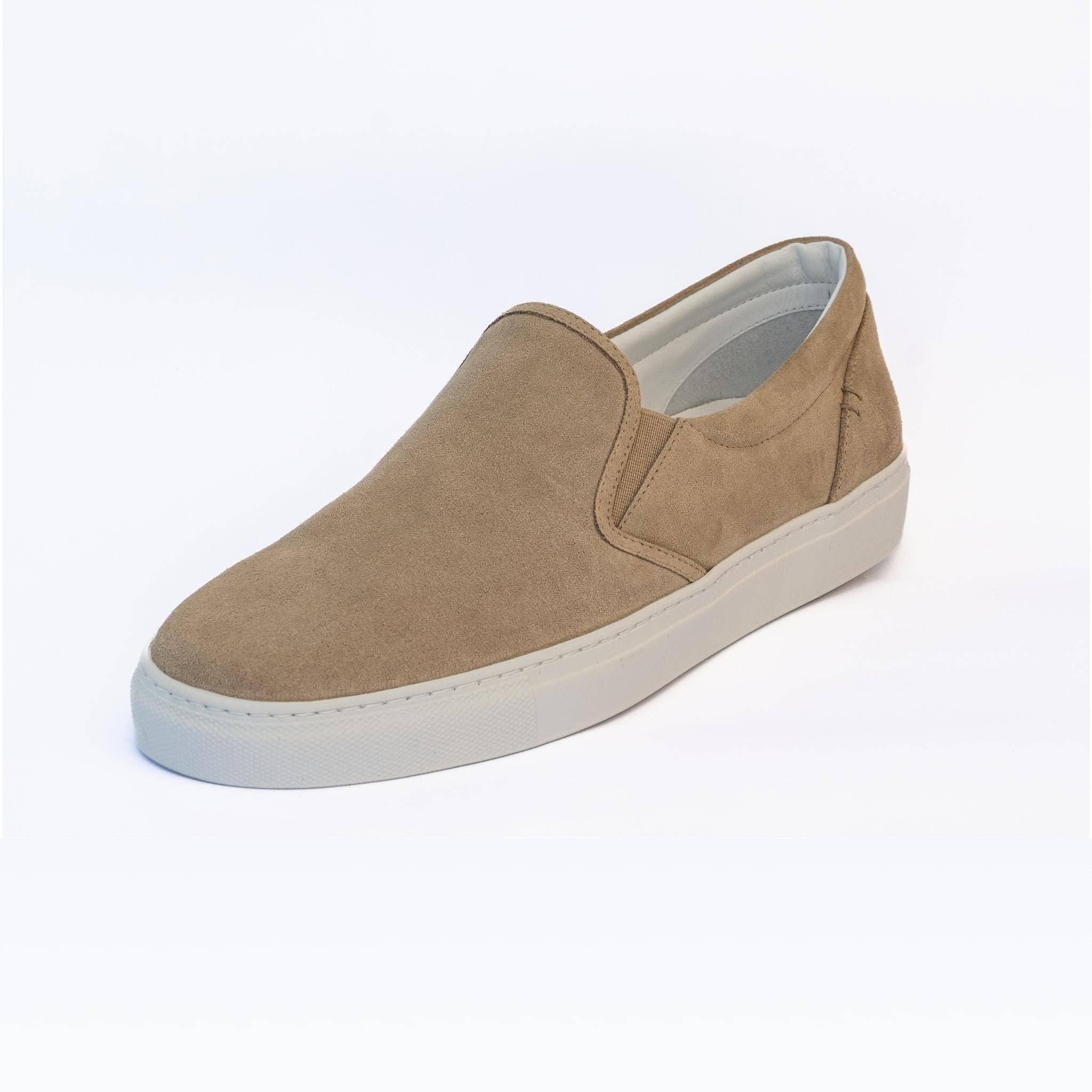 rational studio – Großhandel Slip-on-Sneaker – Herren – Luxuriöser Slipper aus Veloursleder, hergestellt in Italien