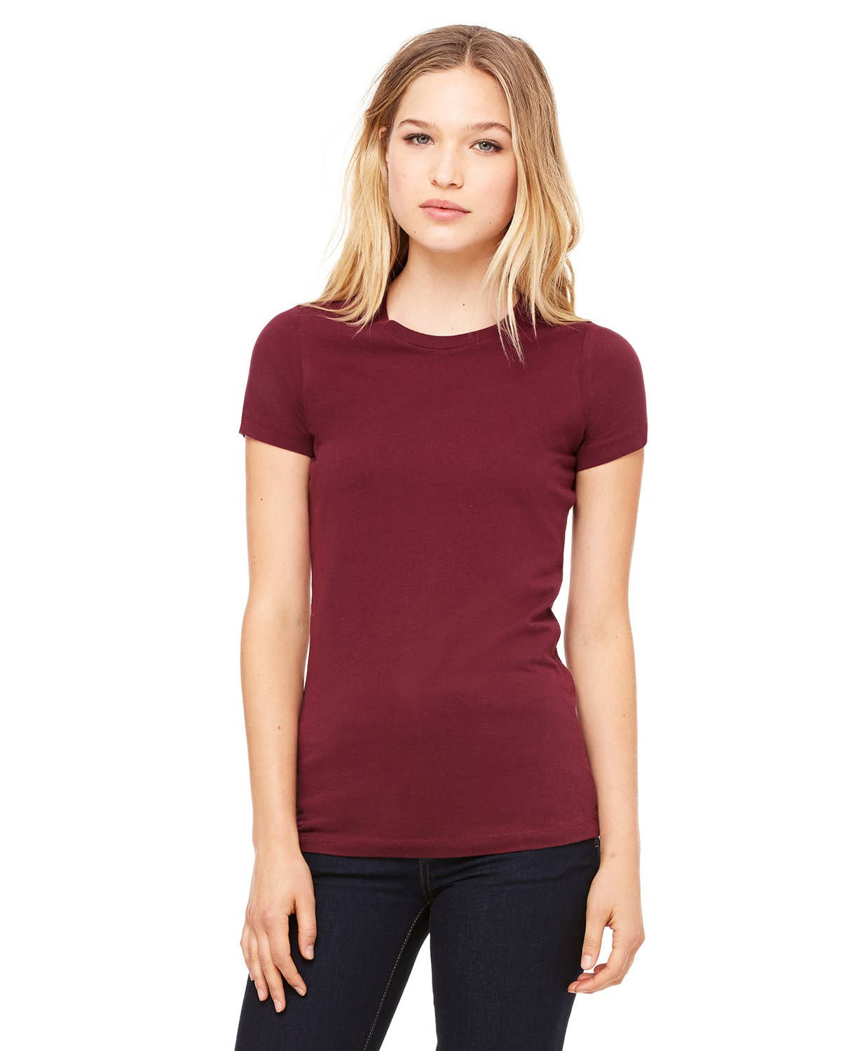 Total Apparel - Wholesale T-Shirt - Women's - Bella + Canvas 6004 - Ladies' Slim Fit T-Shirt12