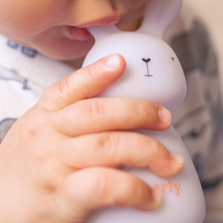 Olala Boutique - Wholesale Night Light - Kids & Baby - BRIGHT PATH - 3 Rabbit Nightlights - Induction Charging1