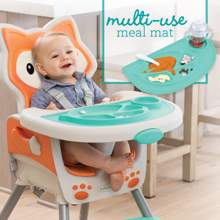 Infantino - Wholesale Highchair - Baby - Grow-With-Me 4-in-1 Convertible High Chair - Fox2