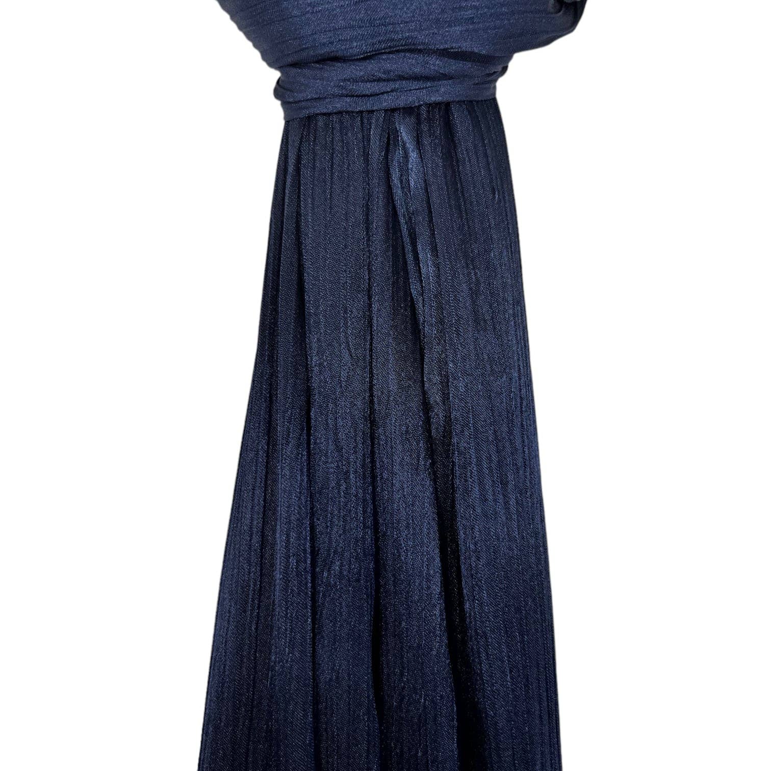 Lili Scarves (US Duty Free) - Vente Écharpe – femme - Foulard voile uni côtelé à éclat brillant14