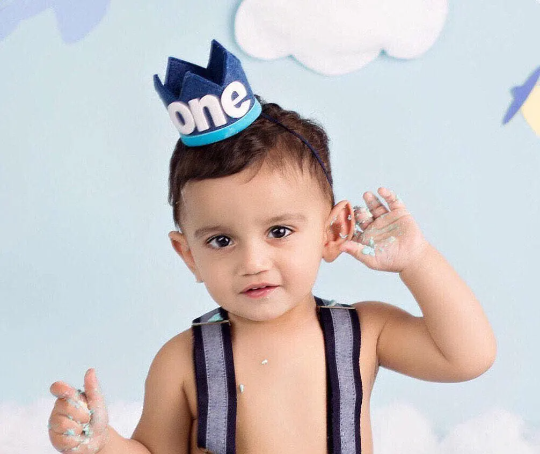 Little Blue Olive – Großhandel Partyhut/Krone – Jeans-Filz-Krone1