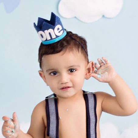 Little Blue Olive – Großhandel Partyhut/Krone – Jeans-Filz-Krone1