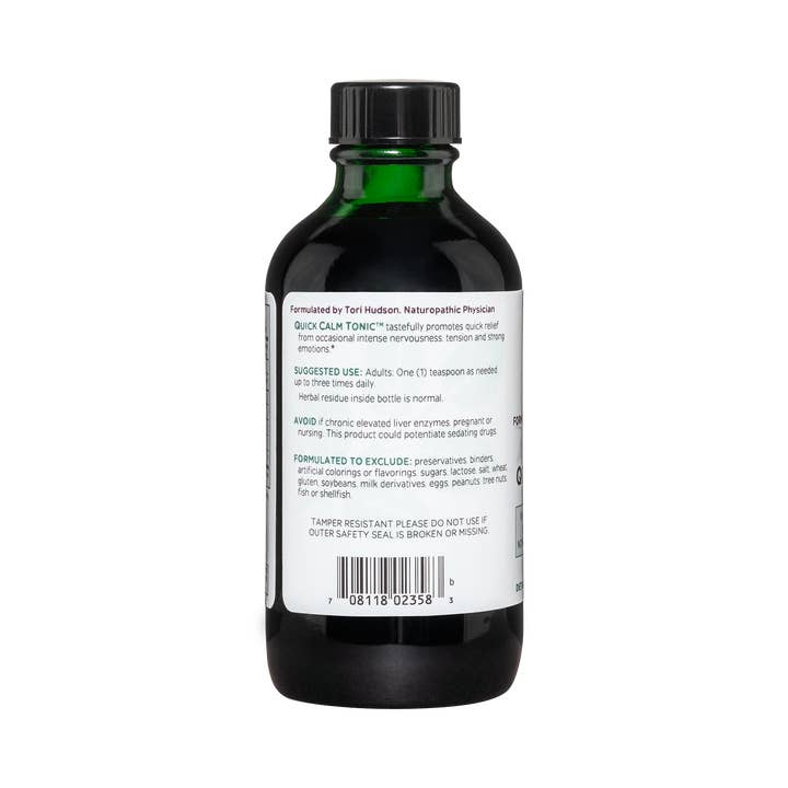 Vitanica - Wholesale Tincture - Quick Calm Tonic / 4 oz btl