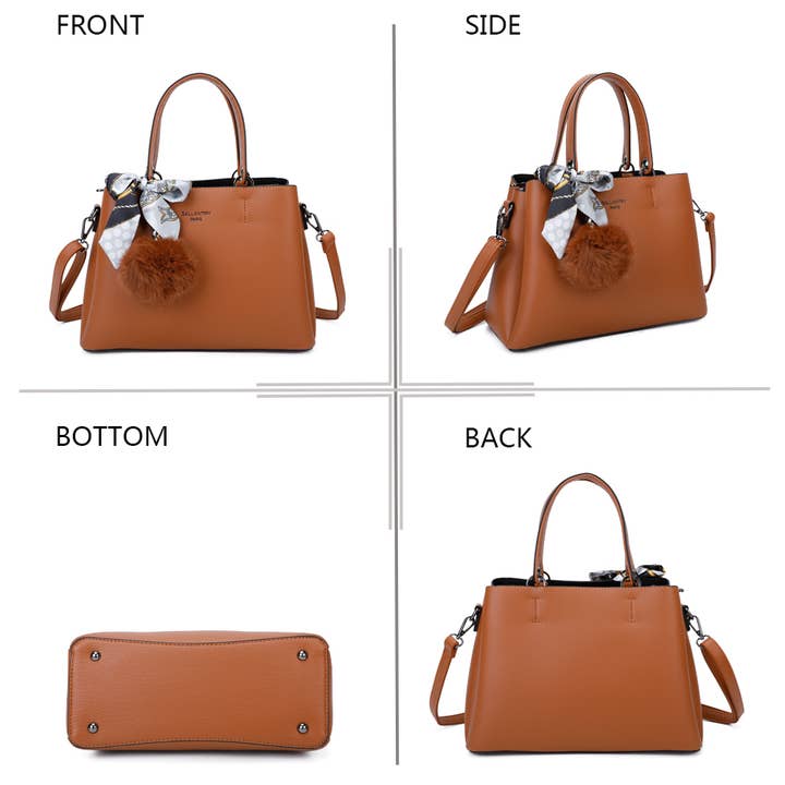 Gallantry - Vente Sac à main avec poignée sur le dessus – femme - Coquette (DQ-815)10