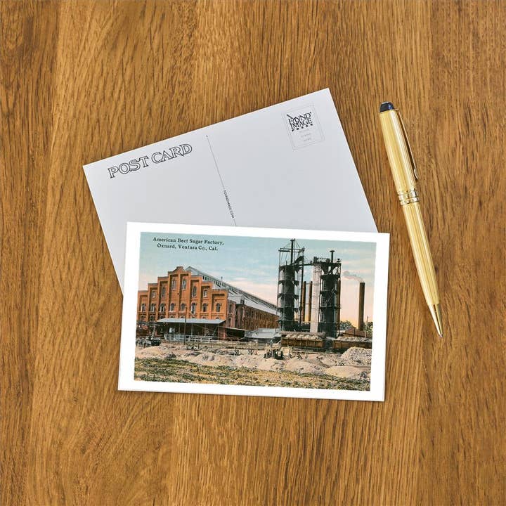 Found Image Press - Wholesale Postcard - Postcard IF-76 Sugar Beet Factory, Oxnard, California1