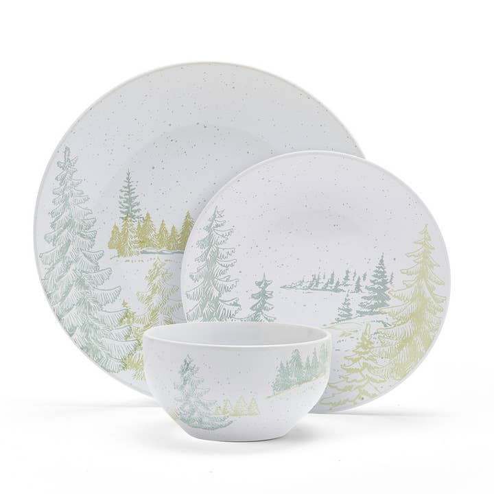 Pfaltzgraff Tranquil Trails 12Pc DW Set Brown Box Pkg for wholesale by Fitz and Floyd® Mikasa® Pfaltzgraff®