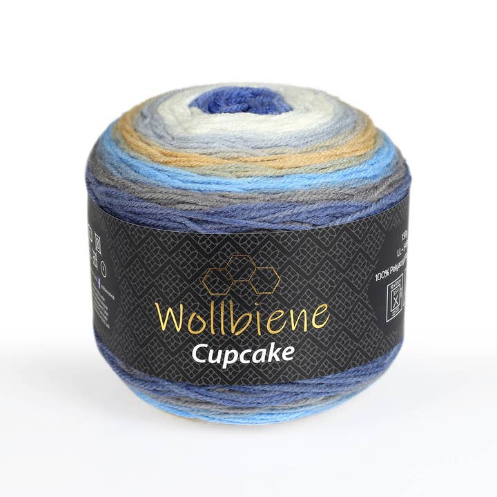 Wollbiene - Wholesale Yarn - woolen bee cupcake gradient wool knitting wool 150g7