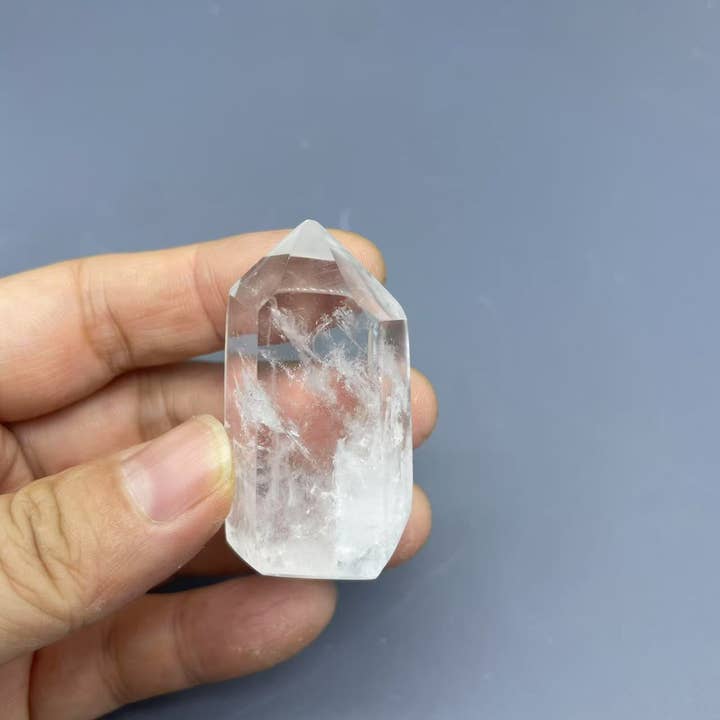 Crystal Deal· Wholesale - Wholesale Multi-Stone Ring - Clear Quartz Tower Set of 1LB, 3 Sizes available2