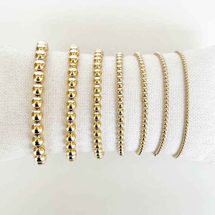 Jeny Baker Designs - Wholesale Beaded Bracelet - 14k Gold Filled Beaded Bracelets