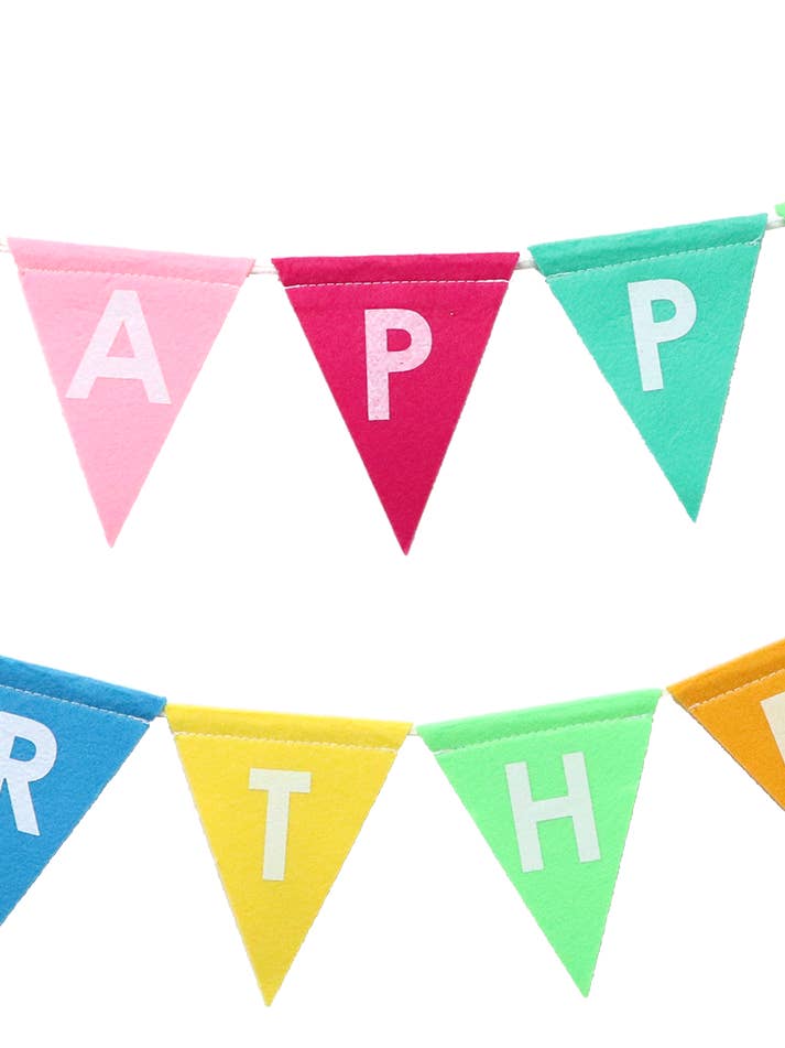 Felt HB Pennant for wholesale by Party Partners