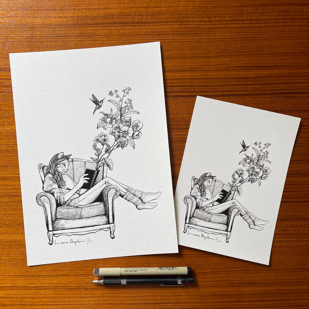 Lalauri - Wholesale Art Print - Lectura de planos2