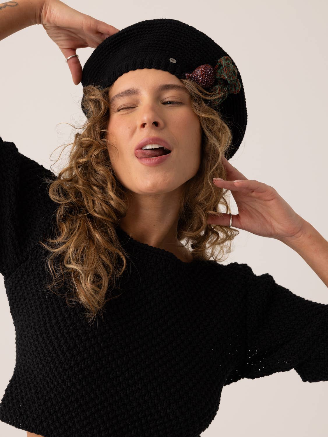 Lake Galvė Top: Handmade Linen & Cotton Crop Top Black for wholesale on Faire8