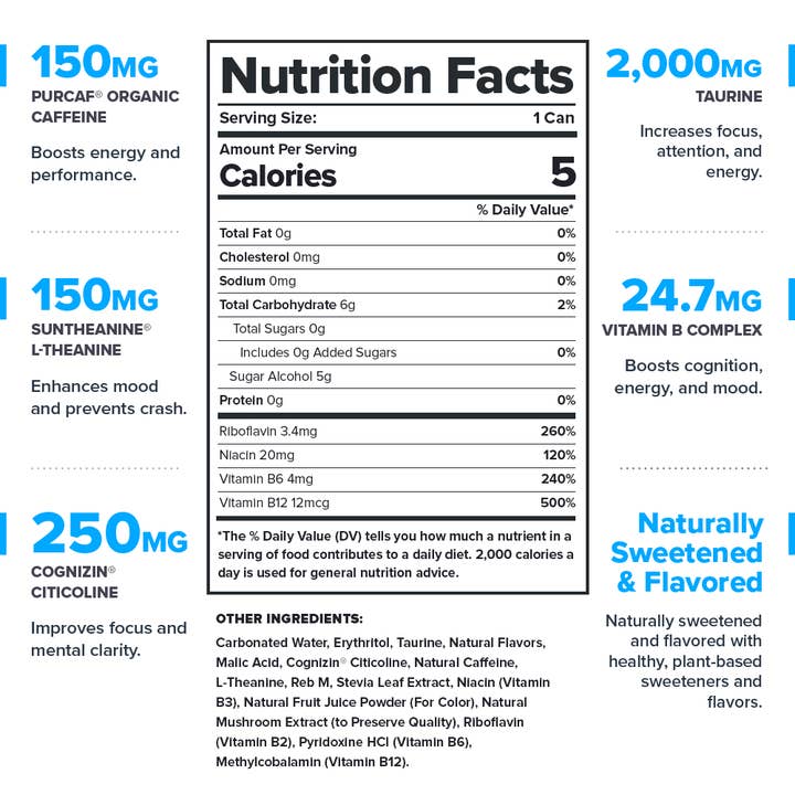 Legion Athletics, Inc. - Wholesale Sports/Energy Drink - Energy Drink naturally sweetened and flavored - Case (12 Cans)3