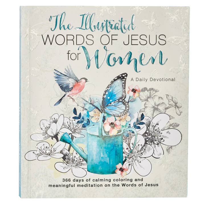 Coloring Devotional Illustrated Words Jesus for Women for wholesale by Christian Art Gifts