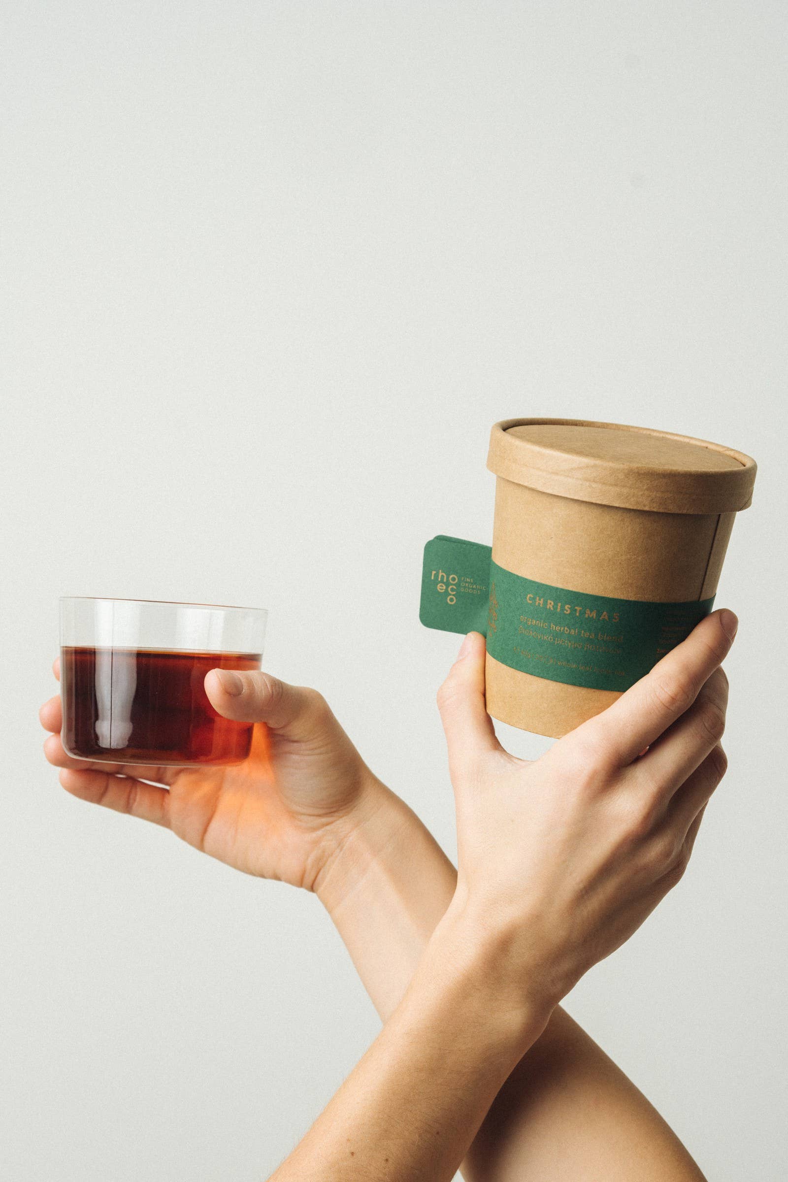 rhoeco - fine organic goods - Venta al por mayor Tés a granel - Mezcla de té de hierbas navideñas - Bébelo y plántalo2