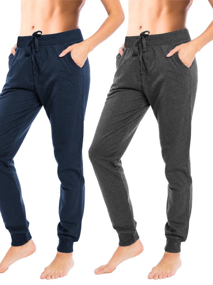 I-Wear Brands – Engroshandel Loungesweatpants/jogginbukser – til kvinder – Kvinders franske terry jogger sweatpants7