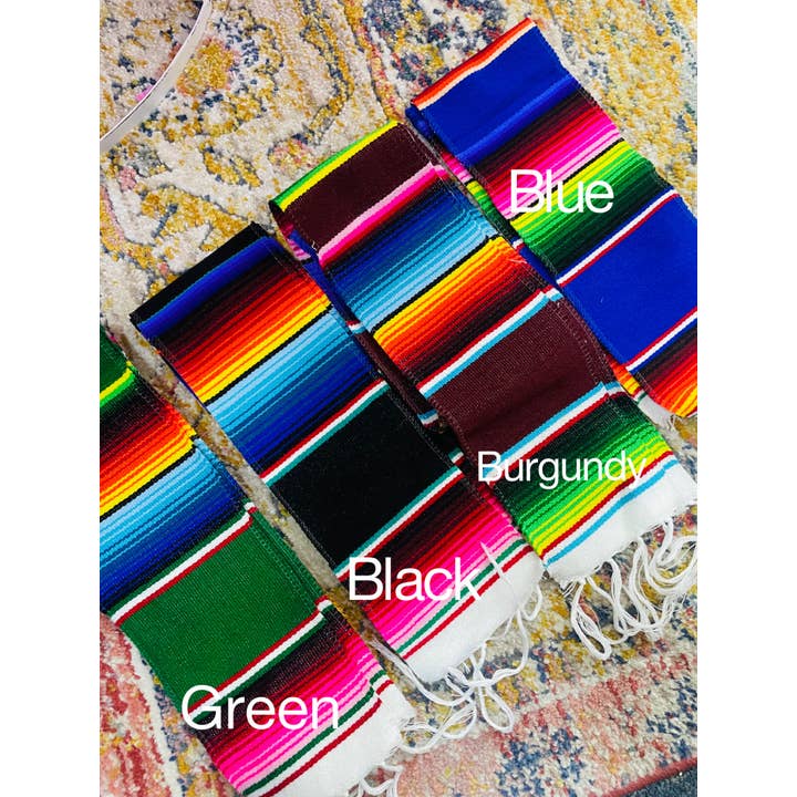 Chasing Camilla - Wholesale Scarf - Unisex - Zarape Graduation Stole4