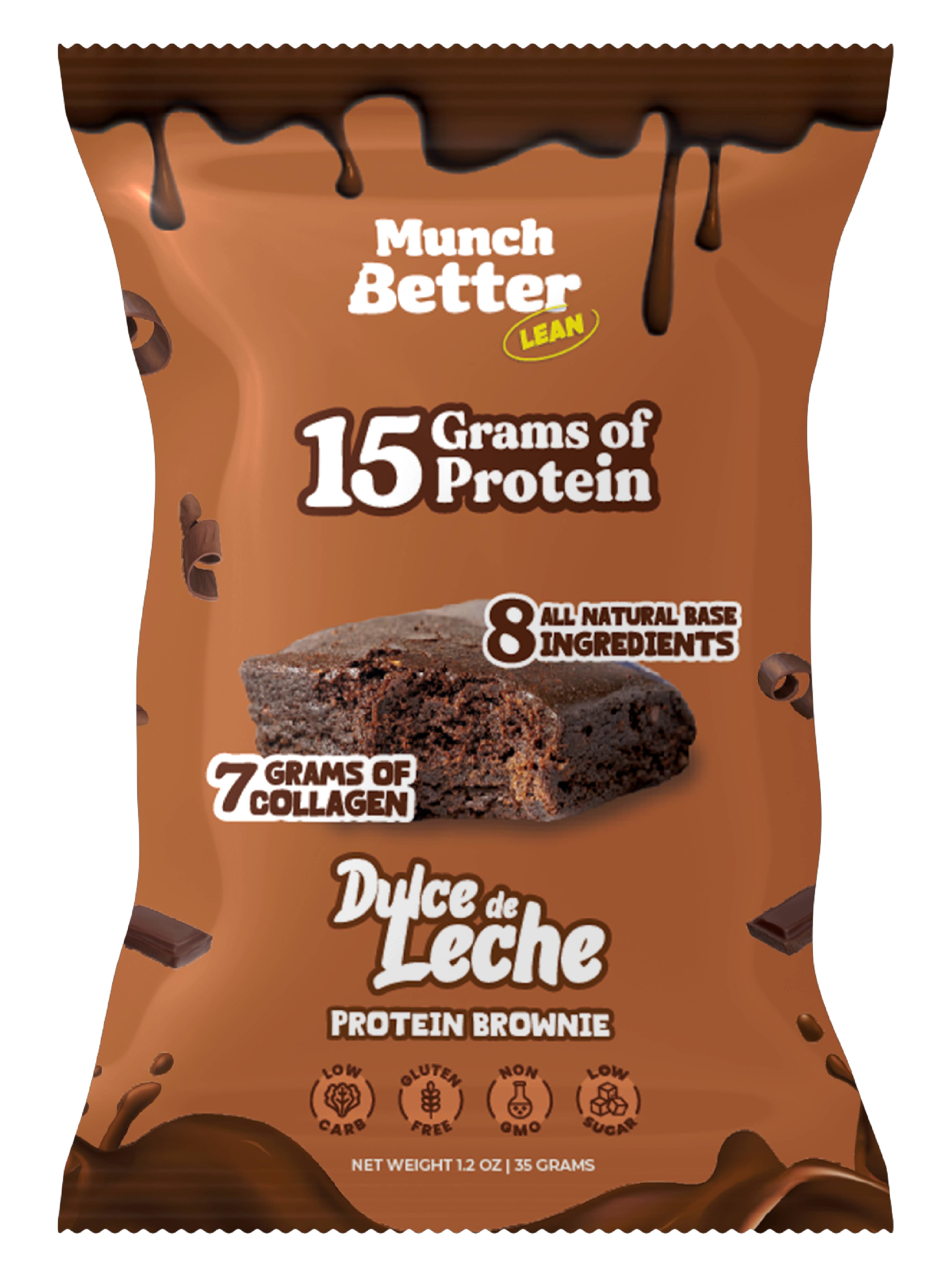 Munch Better - Vente Brownies - Dulce de Leche - Maigre1